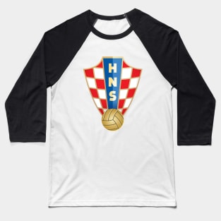 Croatia National Football Team Baseball T-Shirt
